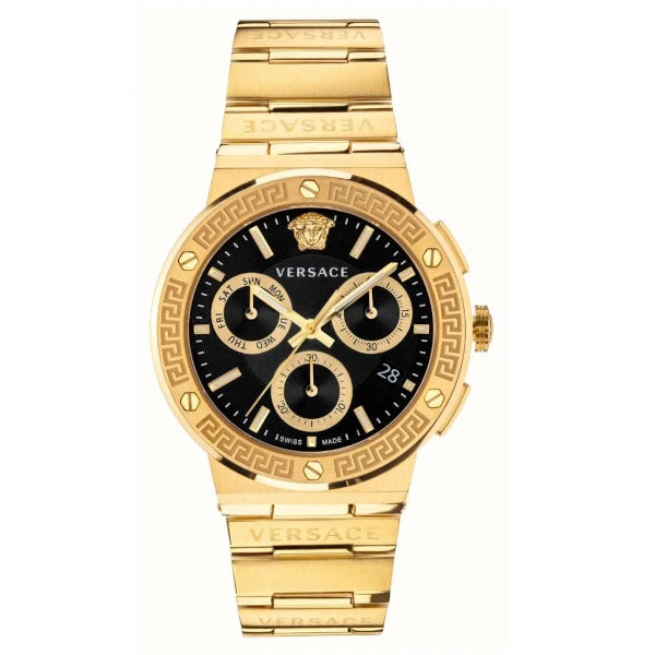 VERSACE GRECA LOGO CHRONOGRAPH — VEZ900421