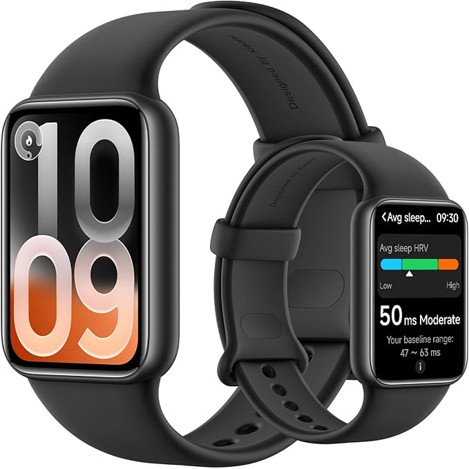 XIAOMI Smart Band 10 Pro, Bracelet Connecté, Noir